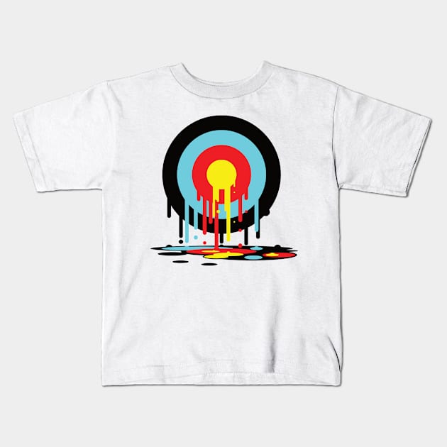 WEEPING TARGET Kids T-Shirt by RCDBerlin